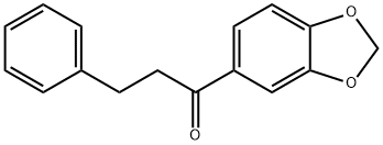 1-benzo[1,3]dioxol-5-yl-3-phenyl-propan-1-one Struktur