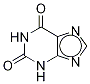 Xanthine-13C15N2 Struktur