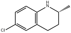 (R)-6-chloro-2-Methyl-1,2,3,4-tetrahydroquinoline Struktur