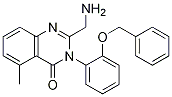 2-(aMinoMethyl)-3-[2-(benzyloxy)phenyl]-5-Methyl-
3,4-dihydroquinazolin-4-one Struktur