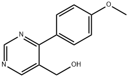 [4-(4-Methoxyphenyl)pyriMidin-5-yl]Methanol Struktur