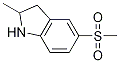 5-Methanesulfonyl-2-Methyl-2,3-dihydro-1H-indole Struktur