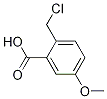 Benzoic acid, 2-(chloroMethyl)-5-Methoxy- Struktur