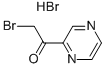 2-bromo-1-pyrazin-2-yl-ethanone hydrobromide Struktur