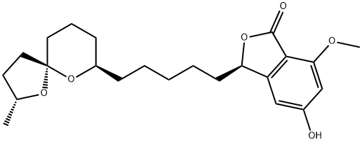 Spirolaxin Struktur