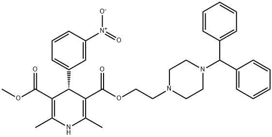 (S)-(+)-Manidipine Struktur