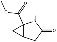 2-Azabicyclo[3.1.0]hexane-1-carboxylicacid,3-oxo-,methylester(9CI) Struktur