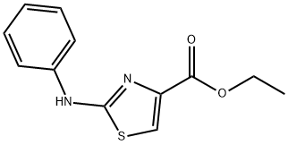 Ethyl 2-(phenylamino)-4-thiazolecarboxylate Struktur