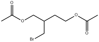 1,4-Butanediol,2-(bromomethyl)-,diacetate(9CI) Struktur