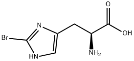 2-bromohistidine Struktur