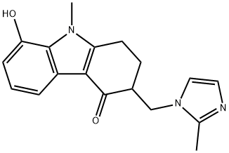 8-HYDROXY ONDANSETRON Struktur