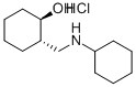 2-TRANS-(CYCLOHEXYLAMINOMETHYL)-1-CYCLOHEXANOL HYDROCHLORIDE Struktur