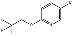 5-BROMO-2-(2,2,2-TRIFLUORO-ETHOXY)-PYRIDINE Struktur