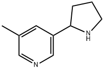 5-METHYL-3-(2-PYRROLIDINYL)PYRIDINE Struktur