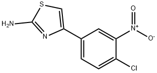 4-(4-chloro-3-nitrophenyl)-1,3-thiazol-2-amine Struktur