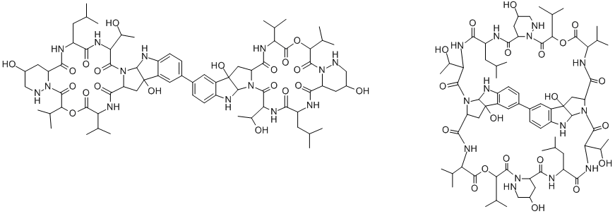 himastatin Struktur