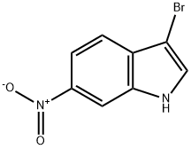 3-Bromo-6-nitroindole Struktur