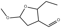 3-Furancarboxaldehyde, 2-ethyltetrahydro-5-methoxy- (9CI) Struktur