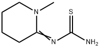 (1-Methyl-2-piperidinylidene)thiourea Struktur