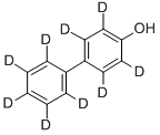 4-HYDROXYDIPHENYL-D9 Struktur