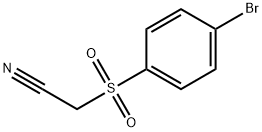 4-BROMOBENZENESULPHONYLACETONITRILE Structure