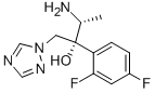 (2R,3R)-3-AMINO-2-(2,4-DIFLUORO-PHENYL)-1-[1,2,4]TRIAZOL-1-YL-BUTAN-2-OL Struktur