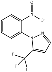 1-(2-nitrophenyl)-5-(trifluoroMethyl)-1H-pyrazole Struktur