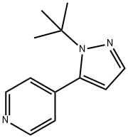 4-(1-tert-butyl-1H-pyrazol-5-yl)pyridine Struktur