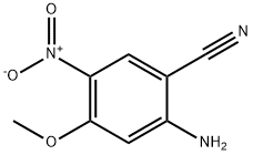 2-amino-4-methoxy-5-nitrobenzonitrile Struktur