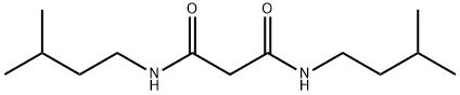 N,N''-BIS-(3-METHYL-BUTYL)-MALONAMIDE Struktur