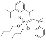 2,6-DIISOPROPYLPHENYLIMIDO NEOPHYLIDENEMOLYBDENUM(VI) BIS(T-BUTOXIDE) Struktur