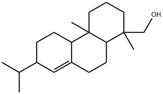 1,2,3,4,4a,4b,5,6,7,9,10,10a-dodecahydro-7-isopropyl-1,4a-dimethylphenanthren-1-methanol Struktur