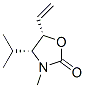 2-Oxazolidinone,5-ethenyl-3-methyl-4-(1-methylethyl)-,cis-(9CI) Struktur