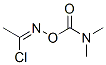 (1-chloroethylideneamino) N,N-dimethylcarbamate Struktur