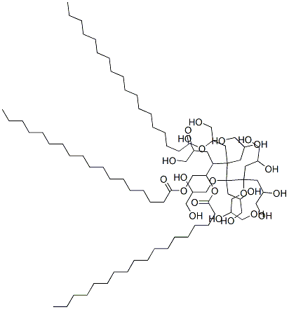 POLYGLYCERYL-10 TRISTEARATE Struktur