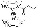 Butyrylferrocene Struktur