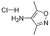 3,5-Dimethylisoxazol-4-amine hydrochloride Struktur