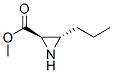 2-Aziridinecarboxylicacid,3-propyl-,methylester,(2R-trans)-(9CI) Struktur