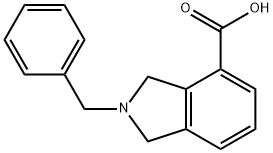 2-BENZYLISOINDOLINE-4-CARBOXYLICACID Struktur