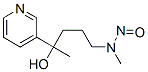 N-(4-hydroxy-4-pyridin-3-yl-pentyl)-N-methyl-nitrous amide Struktur