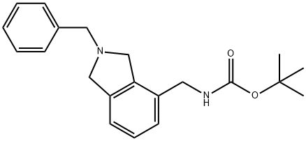 N-Boc-(2-Benzylisoindolin-4-yl)methanamine Struktur