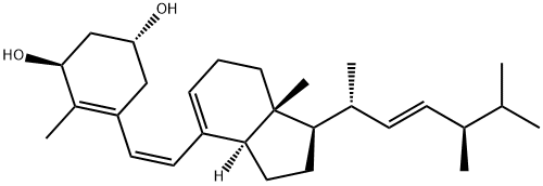 1α-HydroxyprevitaMin D2 Struktur