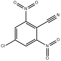 4-Chloro-2,6-dinitrobenzonitrile Struktur