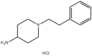 4-AMINO-1-N-PHENYLETHYLPIPERIDINE HCL Struktur