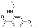 Ethanone, 1-[4-ethoxy-2-(ethylamino)phenyl]- (9CI) Struktur