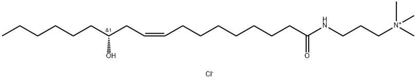 RICINOLEAMIDOPROPYLTRIMONIUM CHLORIDE Struktur