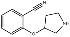 3-(2-CYANOPHENOXY)PYRROLIDINE Struktur