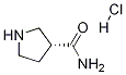 (R)-Pyrrolidine-3-carboxamide Hydrochloride Struktur