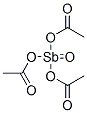 triacetoxystibine oxide  Struktur