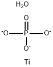 Titanium oxide phosphate Struktur